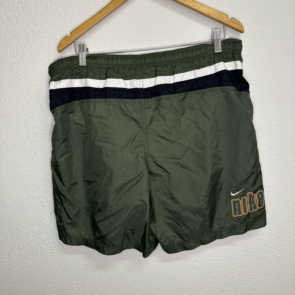 Nike Olive Green Sports Shorts
